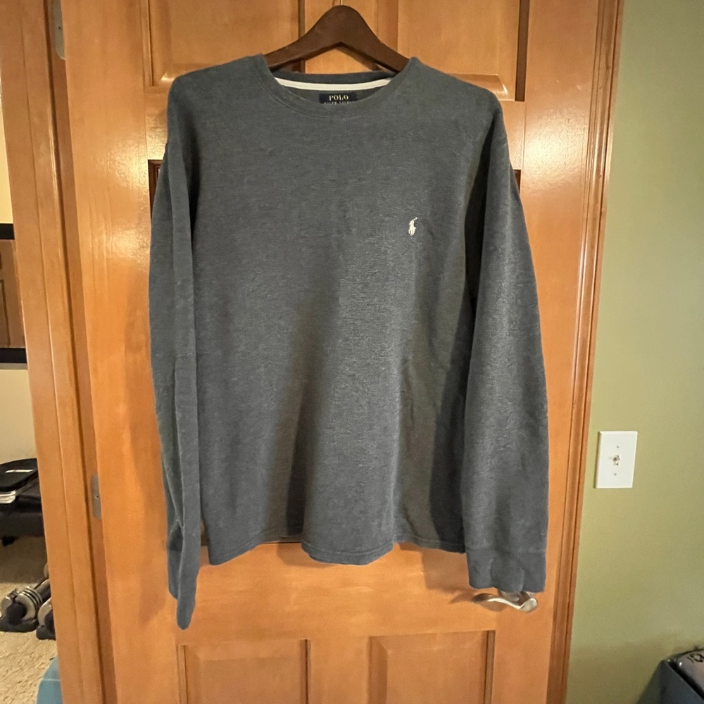 Ralph Lauren Men’s waffle knit shirt